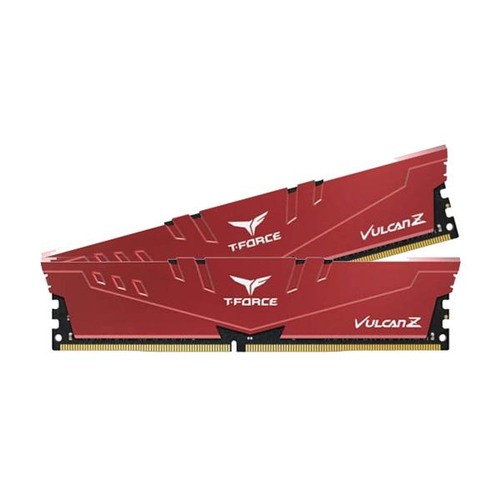 TEAMGROUP T-Force Vulcan Z Series 8GB ( 8GB x 1 ) 3200MHz DDR4 RAM ( Red ) - Byte Baazar