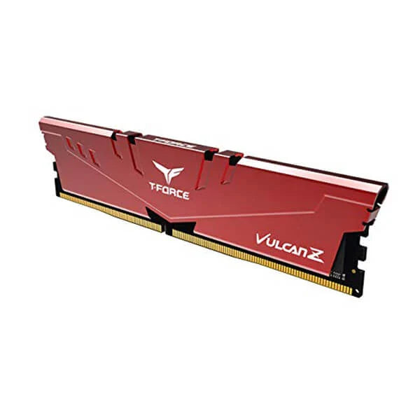 TEAMGROUP T-Force Vulcan Z 32GB ( 32GB x 1 ) 3600MHz DDR4 RAM ( Red ) - Byte Baazar