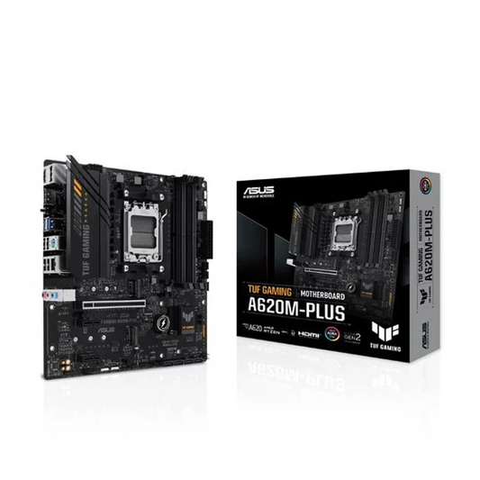 ASUS TUF Gaming A620M Plus DDR5 AMD Motherboard - Byte Baazar