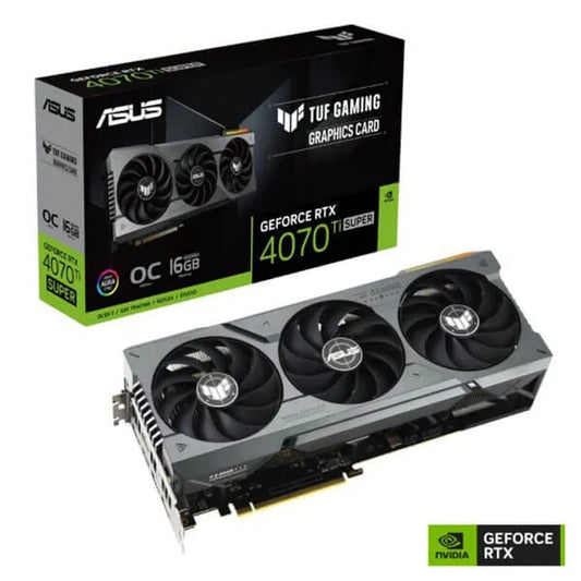 ASUS TUF Gaming RTX 4070 Ti Super OC Edition 16GB Nvidia Graphic Card - Byte Baazar