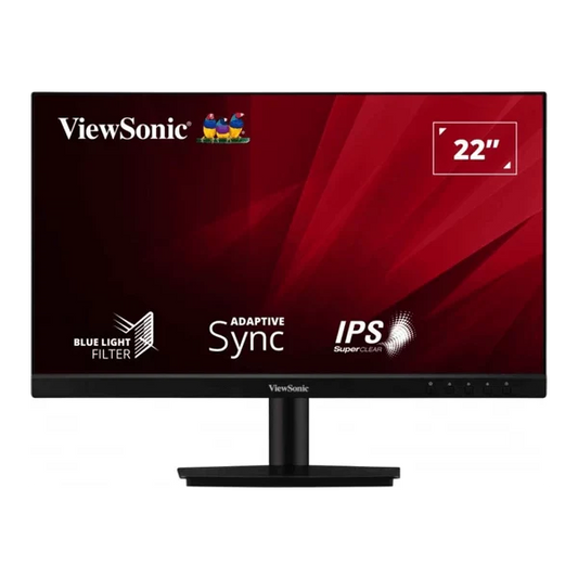 VIEWSONIC VA2209-H 22 Inch FHD 100Hz IPS Panel 104% SRGB 1MS IPS Gaming Monitor - Byte Baazar