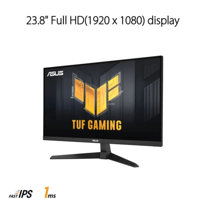 ASUS TUF VG249Q3A 24 Inch FHD 180Hz IPS Panel 99% SRGB 1MS AMD Freesync IPS Gaming Monitor - Byte Baazar