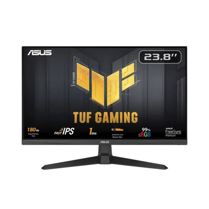 ASUS TUF VG249Q3A 24 Inch FHD 180Hz IPS Panel 99% SRGB 1MS AMD Freesync IPS Gaming Monitor - Byte Baazar