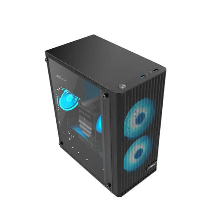 ANT VALUE VM10 MATX Mid Tower Cabinet ( Black ) - Byte Baazar