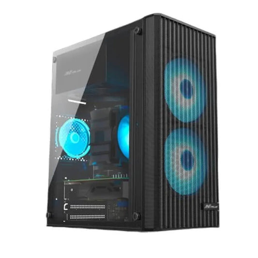 ANT VALUE VM10 MATX Mid Tower Cabinet ( Black ) - Byte Baazar