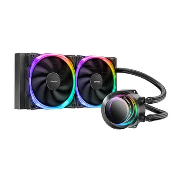 ANTEC Vortex 240 ARGB 240mm CPU Liquid Cooler (Black) - Byte Baazar