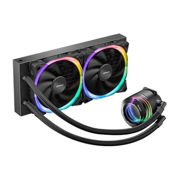 ANTEC Vortex 240 ARGB 240mm CPU Liquid Cooler (Black) - Byte Baazar