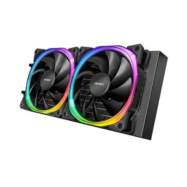 ANTEC Vortex 240 ARGB 240mm CPU Liquid Cooler (Black) - Byte Baazar