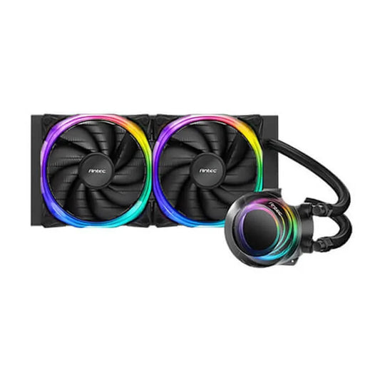 ANTEC Vortex 240 ARGB 240mm CPU Liquid Cooler (Black) - Byte Baazar