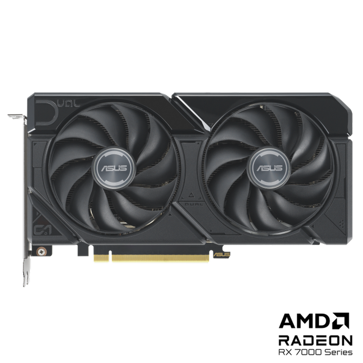 ASUS Dual Radeon RX 7600 XT OC Edition 16GB AMD Graphic Card - Byte Baazar