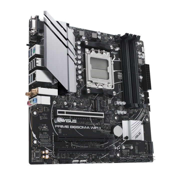 ASUS Prime B650M-A Wifi II DDR5 AMD Motherboard - Byte Baazar