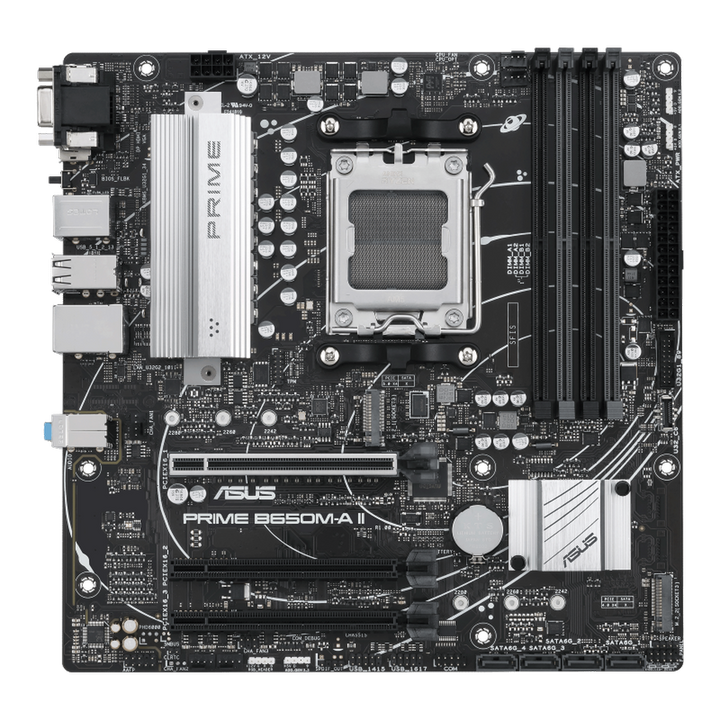 ASUS Prime B650M-A II-CSM DDR5 AMD Motherboard - Byte Baazar