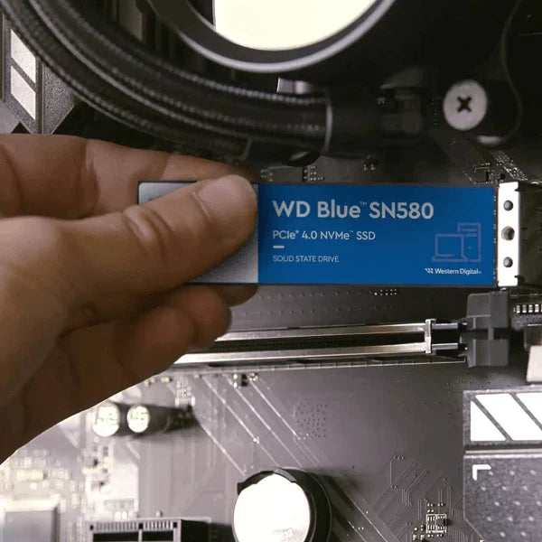 WESTERN DIGITAL Blue SN580 1TB M.2 NVME Gen4 Internal Solid State Drive ( SSD ) - Byte Baazar