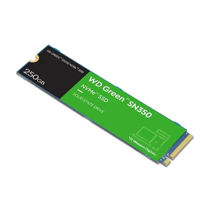 WESTERN DIGITAL Green SN350 250GB M.2 NVME Gen3 Solid State Drive - Byte Baazar