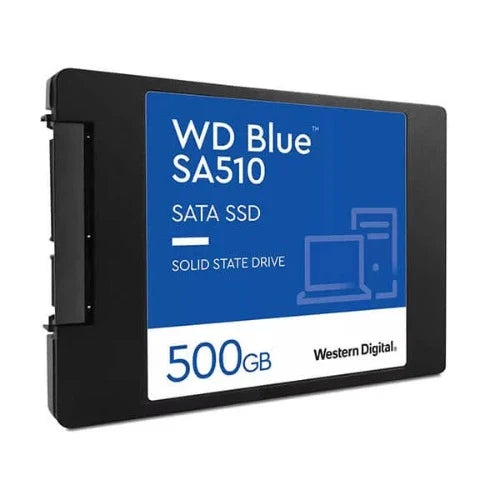 WESTERN DIGITAL Blue SA510 500GB 2.5 SATA SATA 3 Solid State Drive (SSD) - Byte Baazar