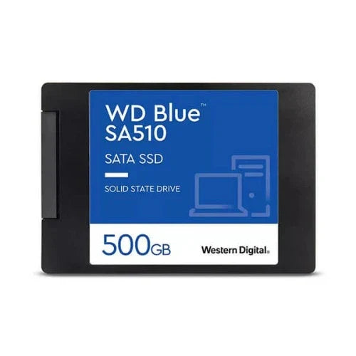 WESTERN DIGITAL Blue SA510 500GB 2.5 SATA SATA 3 Solid State Drive (SSD) - Byte Baazar