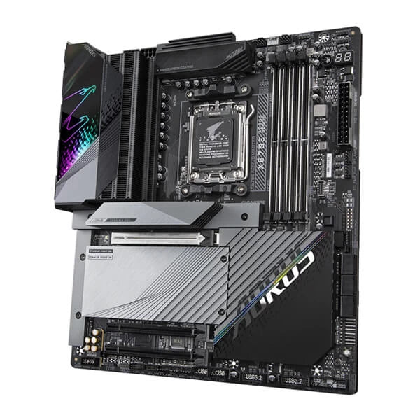 GIGABYTE X670E Aorus Master Wifi DDR5 AMD Motherboard - Byte Baazar