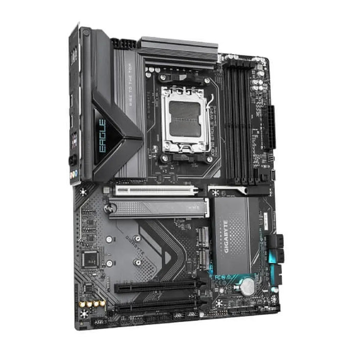 GIGABYTE X870 Eagle Wifi7 DDR5 AMD Motherboard ( Black ) - Byte Baazar