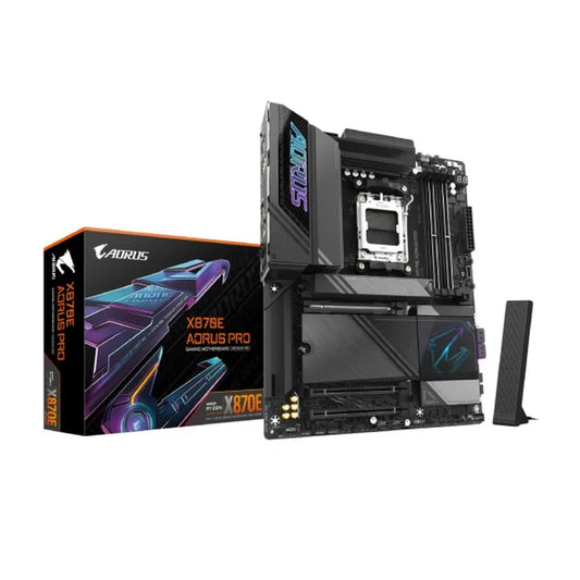 GIGABYTE X870E Aorus Pro WiFi DDR5 AMD Motherboard - Byte Baazar