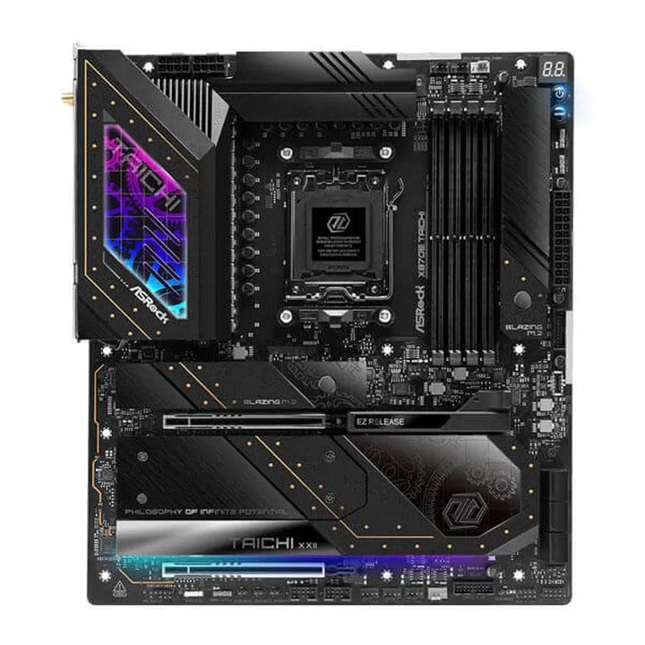 ASROCK X870E Taichi Wifi DDR5 AMD Motherboard - Byte Baazar