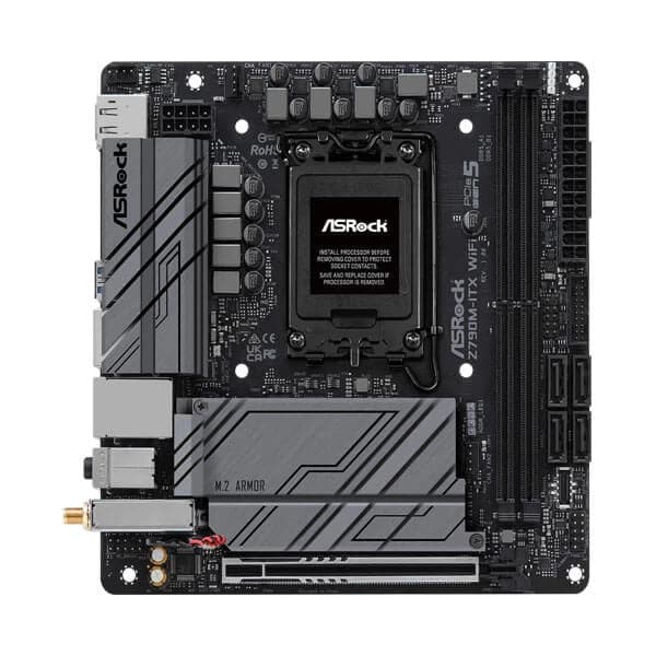 ASROCK Z790M-ITX Wifi DDR5 Intel Motherboard - Byte Baazar