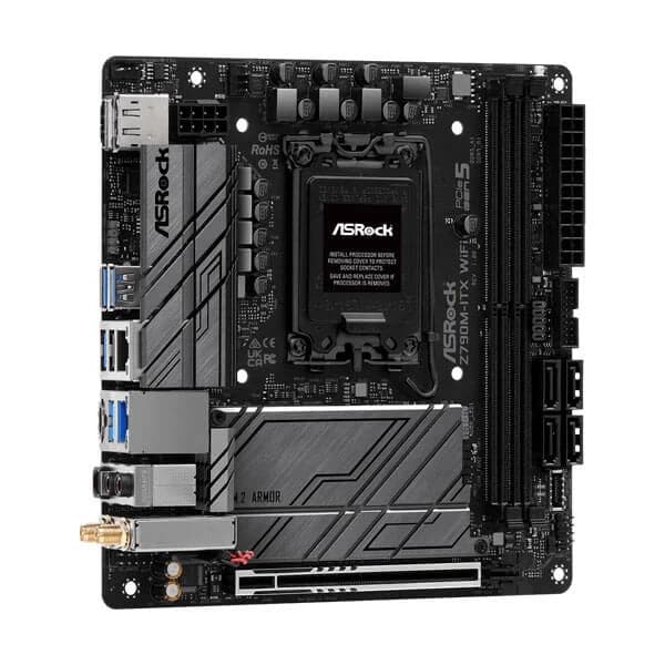 ASROCK Z790M-ITX Wifi DDR5 Intel Motherboard - Byte Baazar