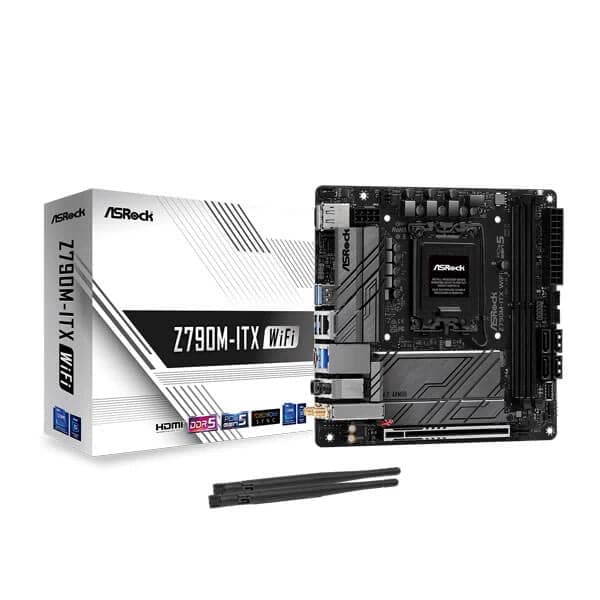 ASROCK Z790M-ITX Wifi DDR5 Intel Motherboard - Byte Baazar