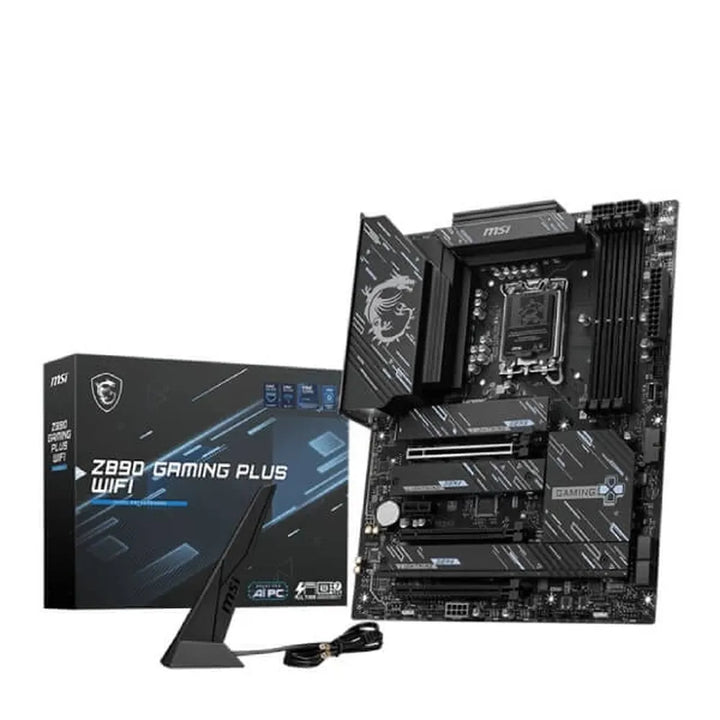 MSI Z890 Gaming Plus WIFI ATX DDR5 Intel Motherboard - Byte Baazar