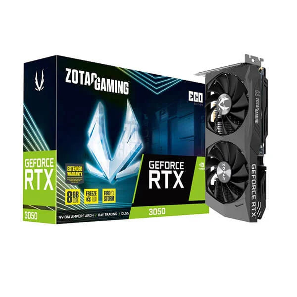 ZOTAC Gaming GeForce RTX 3050 Eco 8GB Nvidia Graphic Card - Byte Baazar