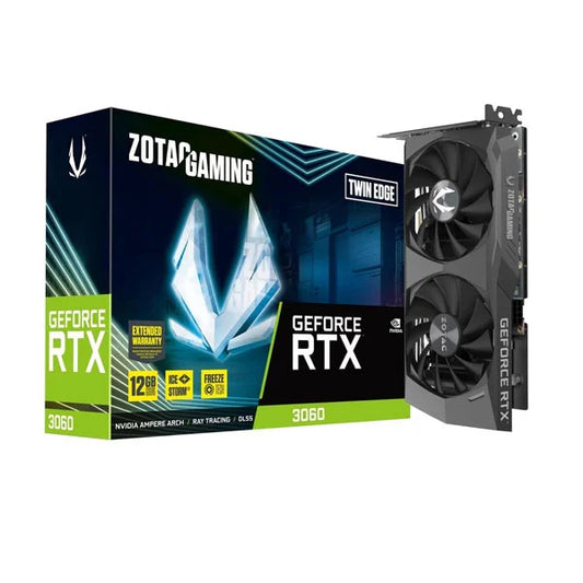 ZOTAC Gaming GeForce RTX 3060 Twin Edge 12GB Nvidia Graphic Card - Byte Baazar