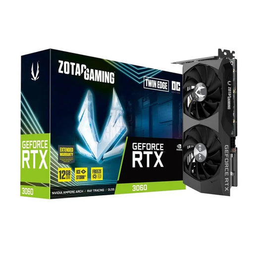 ZOTAC Gaming GeForce RTX 3060 Twin Edge OC 12GB Nvidia Graphic Card - Byte Baazar