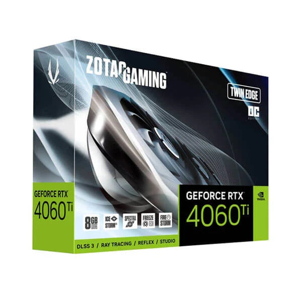 ZOTAC Gaming GeForce RTX 4060 Ti Twin Edge OC 8GB Nvidia Graphic Card - Byte Baazar