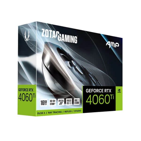 Zotac Gaming GeForce RTX 4060 Ti AMP 16GB GDDR6 - Byte Baazar