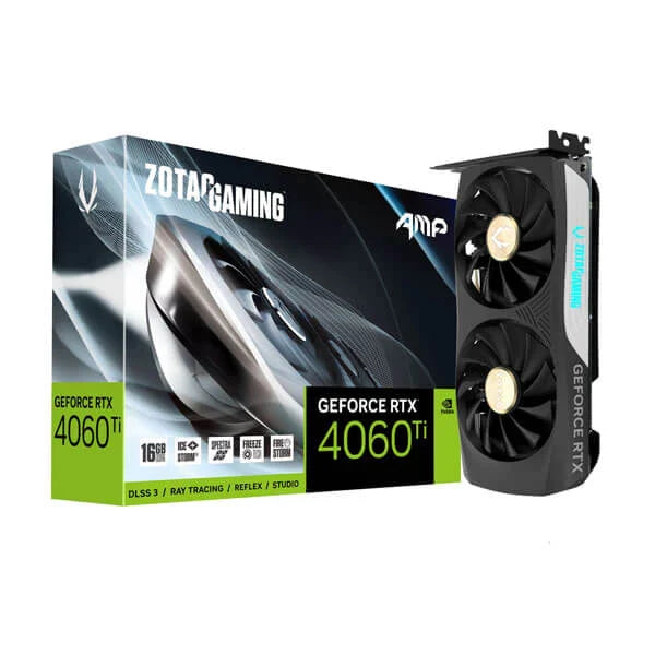 Zotac Gaming GeForce RTX 4060 Ti AMP 16GB GDDR6 - Byte Baazar